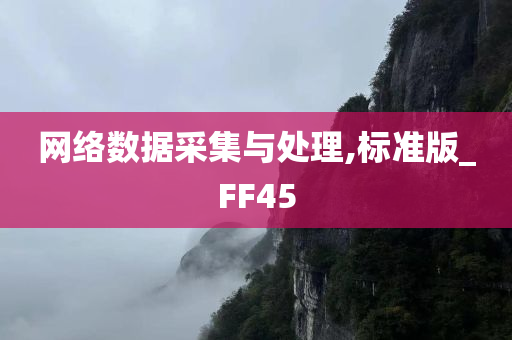 网络数据采集与处理,标准版_FF45