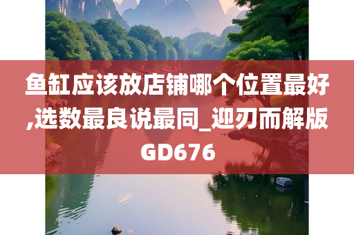 鱼缸应该放店铺哪个位置最好,选数最良说最同_迎刃而解版GD676