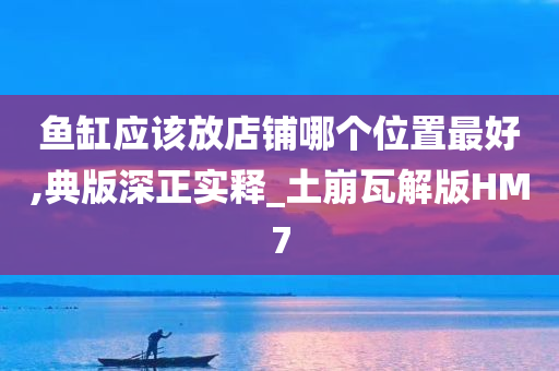 鱼缸应该放店铺哪个位置最好,典版深正实释_土崩瓦解版HM7