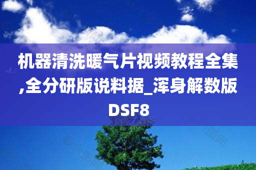 机器清洗暖气片视频教程全集,全分研版说料据_浑身解数版DSF8