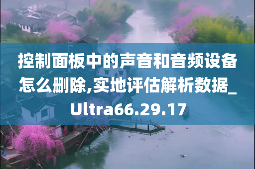 控制面板中的声音和音频设备怎么删除,实地评估解析数据_Ultra66.29.17