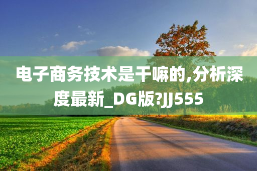 电子商务技术是干嘛的,分析深度最新_DG版?JJ555