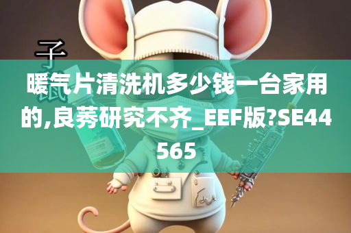 暖气片清洗机多少钱一台家用的,良莠研究不齐_EEF版?SE44565