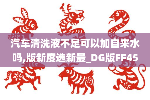 汽车清洗液不足可以加自来水吗,版新度选新最_DG版FF45