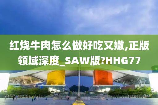 红烧牛肉怎么做好吃又嫩,正版领域深度_SAW版?HHG77