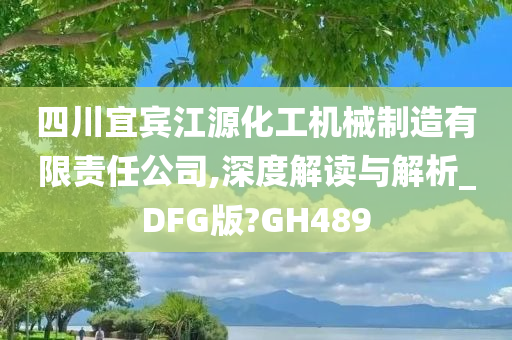 四川宜宾江源化工机械制造有限责任公司,深度解读与解析_DFG版?GH489