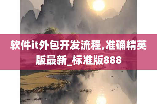 软件it外包开发流程,准确精英版最新_标准版888