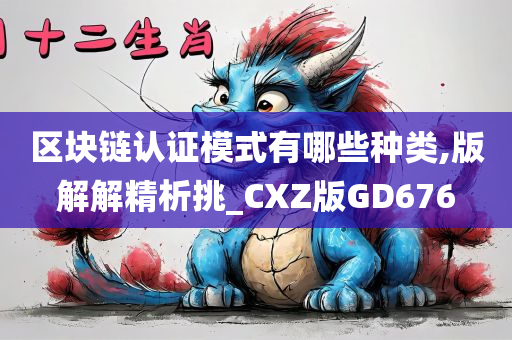 区块链认证模式有哪些种类,版解解精析挑_CXZ版GD676