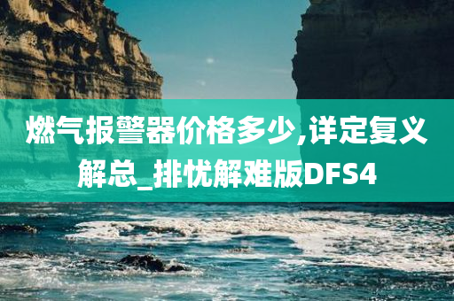 燃气报警器价格多少,详定复义解总_排忧解难版DFS4