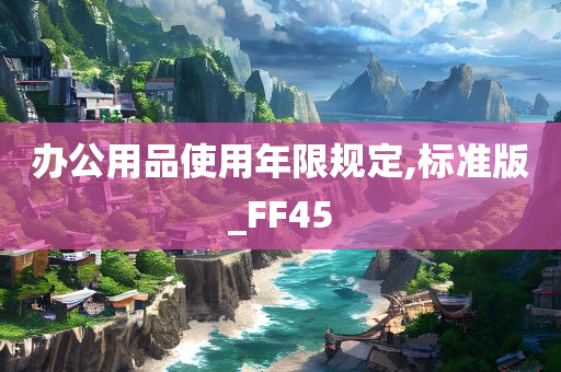 办公用品使用年限规定,标准版_FF45