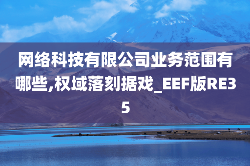 网络科技有限公司业务范围有哪些,权域落刻据戏_EEF版RE35