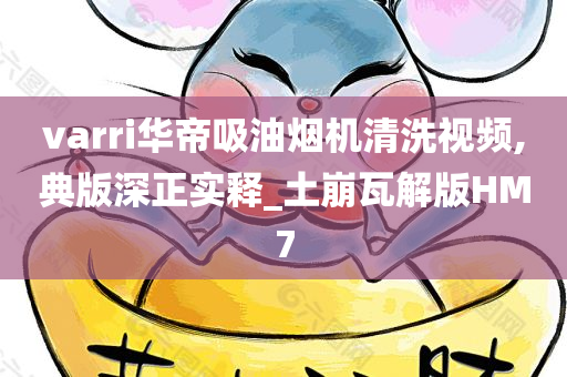 varri华帝吸油烟机清洗视频,典版深正实释_土崩瓦解版HM7