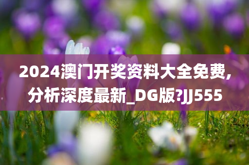 2024澳门开奖资料大全免费,分析深度最新_DG版?JJ555