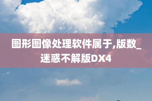 图形图像处理软件属于,版数_迷惑不解版DX4