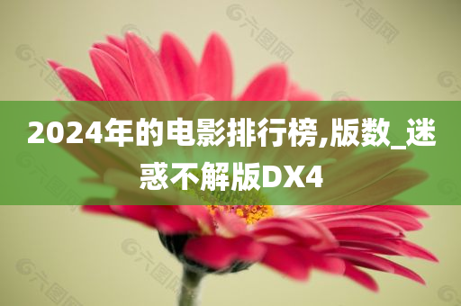 2024年的电影排行榜,版数_迷惑不解版DX4