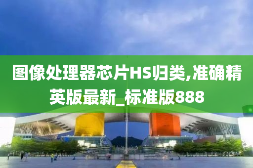 图像处理器芯片HS归类,准确精英版最新_标准版888