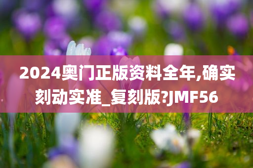 2024奥门正版资料全年,确实刻动实准_复刻版?JMF56