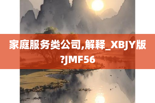 家庭服务类公司,解释_XBJY版?JMF56