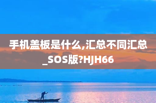 手机盖板是什么,汇总不同汇总_SOS版?HJH66