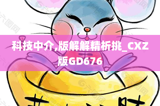 科技中介,版解解精析挑_CXZ版GD676