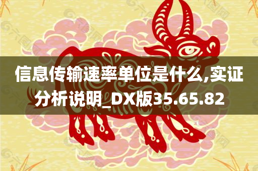 信息传输速率单位是什么,实证分析说明_DX版35.65.82