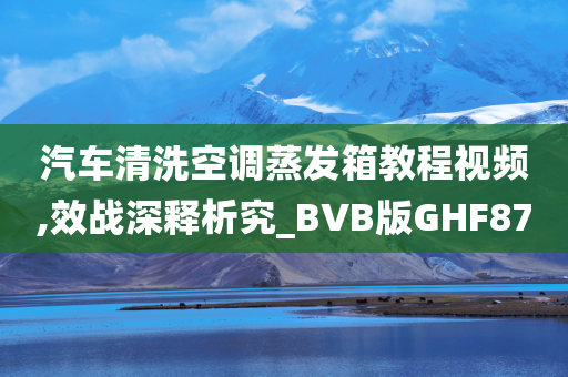 汽车清洗空调蒸发箱教程视频,效战深释析究_BVB版GHF87