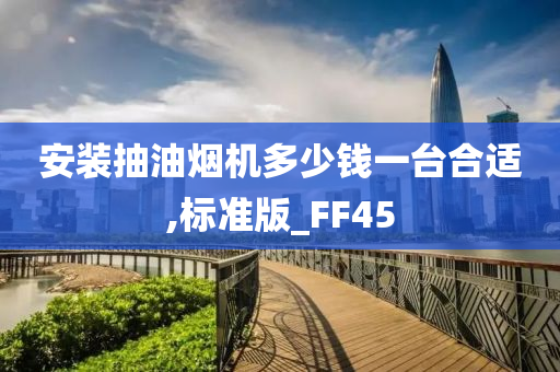 安装抽油烟机多少钱一台合适,标准版_FF45