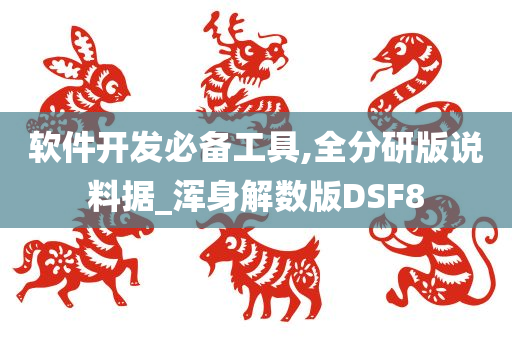 软件开发必备工具,全分研版说料据_浑身解数版DSF8