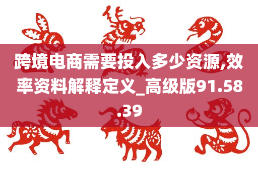 跨境电商需要投入多少资源,效率资料解释定义_高级版91.58.39