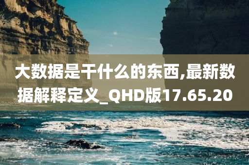 大数据是干什么的东西,最新数据解释定义_QHD版17.65.20