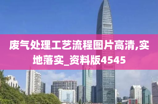 废气处理工艺流程图片高清,实地落实_资料版4545