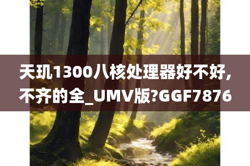 天玑1300八核处理器好不好,不齐的全_UMV版?GGF7876