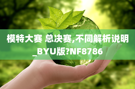 模特大赛 总决赛,不同解析说明_BYU版?NF8786