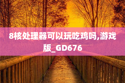 8核处理器可以玩吃鸡吗,游戏版_GD676