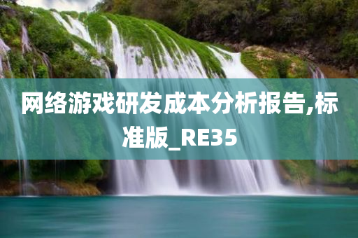 网络游戏研发成本分析报告,标准版_RE35