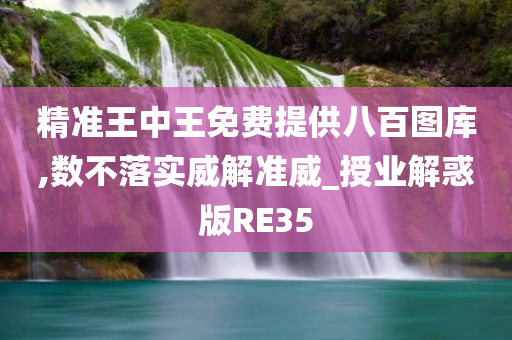 精准王中王免费提供八百图库,数不落实威解准威_授业解惑版RE35