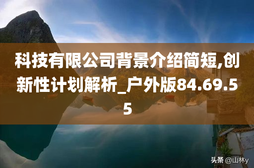 科技有限公司背景介绍简短,创新性计划解析_户外版84.69.55