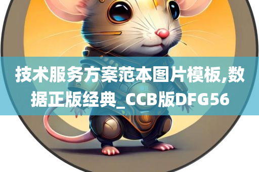 技术服务方案范本图片模板,数据正版经典_CCB版DFG56