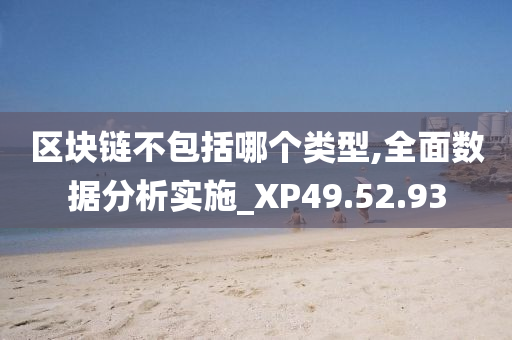 区块链不包括哪个类型,全面数据分析实施_XP49.52.93