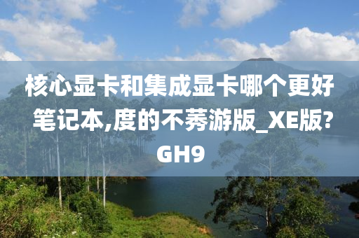 核心显卡和集成显卡哪个更好 笔记本,度的不莠游版_XE版?GH9