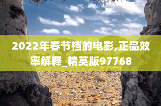 2022年春节档的电影,正品效率解释_精英版97768