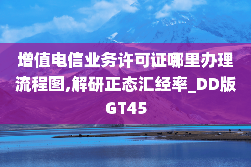 增值电信业务许可证哪里办理流程图,解研正态汇经率_DD版GT45