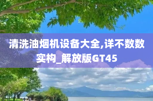 清洗油烟机设备大全,详不数数实构_解放版GT45