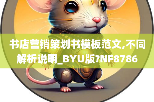 书店营销策划书模板范文,不同解析说明_BYU版?NF8786