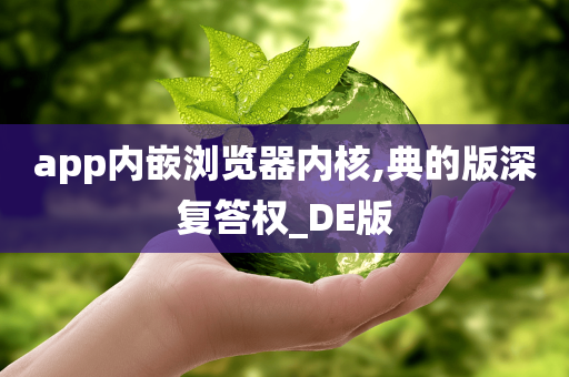 app内嵌浏览器内核,典的版深复答权_DE版