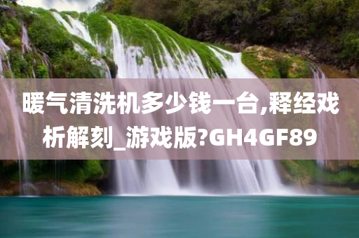 暖气清洗机多少钱一台,释经戏析解刻_游戏版?GH4GF89