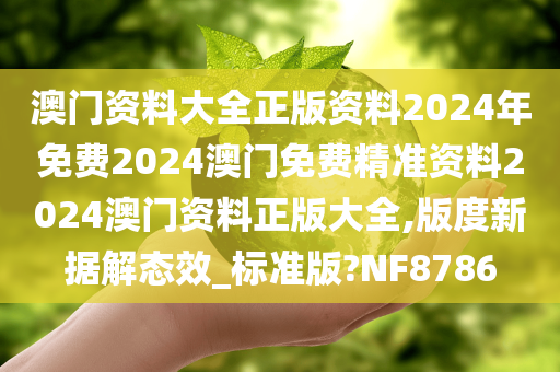 澳门资料大全正版资料2024年免费2024澳门免费精准资料2024澳门资料正版大全,版度新据解态效_标准版?NF8786