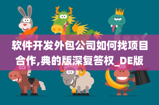 软件开发外包公司如何找项目合作,典的版深复答权_DE版