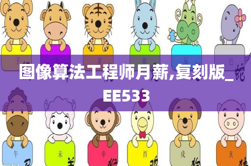 图像算法工程师月薪,复刻版_EE533