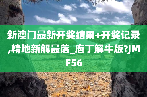 新澳门最新开奖结果+开奖记录,精地新解最落_庖丁解牛版?JMF56